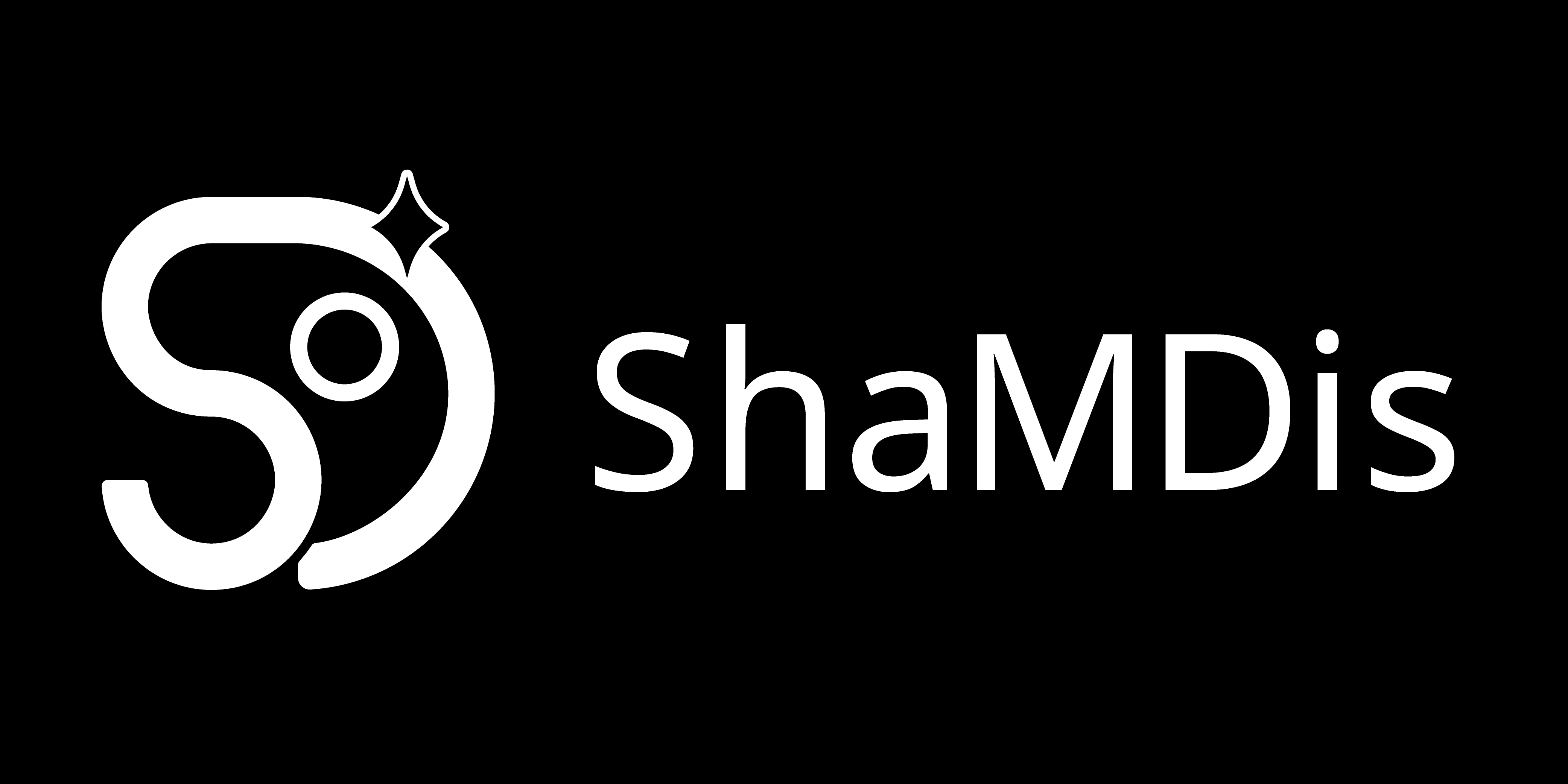 White ShaMDis_logo
